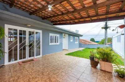 Casa em condomínio fechado com 2 quartos à venda na rua juruá, 1213, iguaçu, araucária, 394 m2 por r$ 650.000