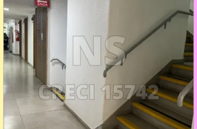 Agora é para fechar! sala comercial com box em frente à santa casa, ap 35m² , at 46m²