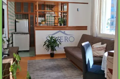 Grande oportunidade ap 01 dorm. semimobiliado na av. wenceslau escobar bem pertinho do barra shopping