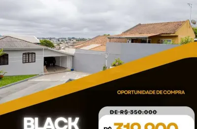 Casa para venda em colombo, roça grande, 3 dormitórios, 1 banheiro, 5 vagas