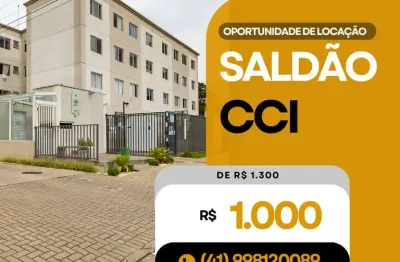 Apartamento para locação em colombo, guaraituba, 2 dormitórios, 1 banheiro, 1 vaga