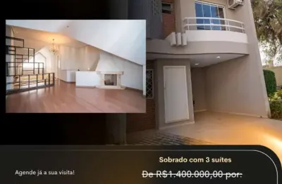 Sobrado em condomínio para venda em curitiba, vista alegre, 3 dormitórios, 3 suítes, 5 banheiros, 3 vagas