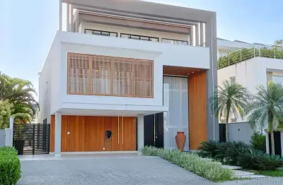 Casa em condomínio fechado com 5 quartos à venda na rua rubem braga, barra da tijuca, rio de janeiro, 622 m2 por r$ 12.500.000