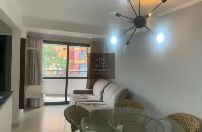 Apartamento mobiliado em indianópolis com lazer completo e metrô próximo