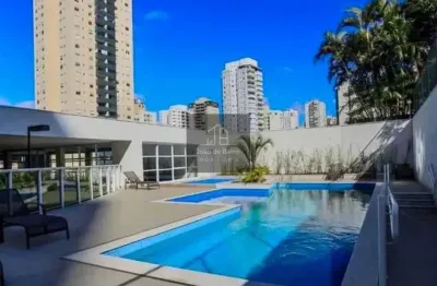 Apartamento mobiliado com lazer completo em localização privilegiada
