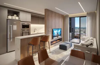 Apartamento com 2 quartos à venda na rua da bandeira, cabral, curitiba, 68 m2 por r$ 775.000