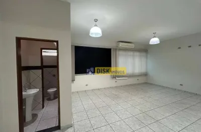 Sala comercial com 70 m² – excelente localização – jardim maria cecília (centro), são bernardo do campo