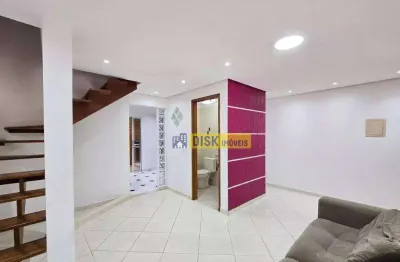Sobrado com 3 dormitórios, 140 m² - venda por r$ 636.000,00 ou aluguel por r$ 4.848,00/mês - demarchi - são bernardo do campo/sp