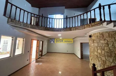 Sobrado com 4 dormitórios, 354 m² - venda por r$ 1.700.000,00 ou aluguel por r$ 8.500,00/mês - parque dos pássaros - são bernardo do campo/sp