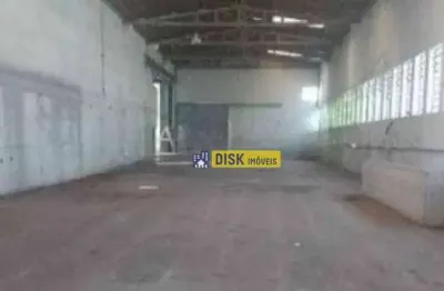 Galpão para alugar, 750 m² por r$ 17.083,33/ano - jardim jamaica - santo andré/sp