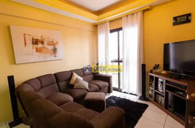 Apartamento com 3 dormitórios à venda, 85 m² por r$ 424.000,00 - vila príncipe de gales - santo andré/sp