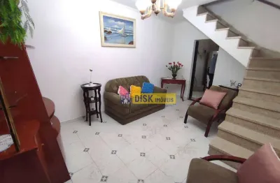 Sobrado com 3 dormitórios à venda, 120 m² por r$ 660.000,00 - vila rosa - são bernardo do campo/sp