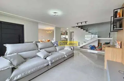 Sobrado alto padrão com 4 dormitórios, piscina e área gourmet – 280 m² – assunção – são bernardo do campo