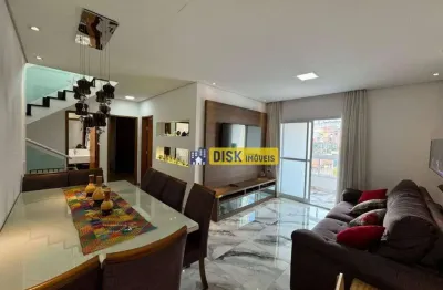 Cobertura à venda, 176 m² por r$ 850.000,00 - vila gonçalves - são bernardo do campo/sp