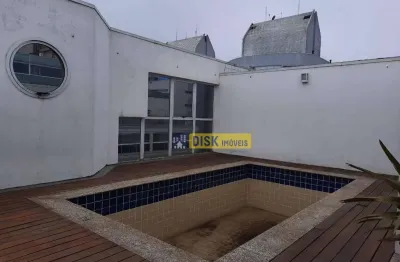 Cobertura com 3 dormitórios à venda, 184 m² por r$ 1.550.000,00 - centro - são bernardo do campo/sp