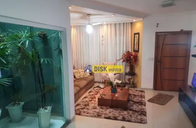 Sobrado com 3 dormitórios à venda, 195 m² por r$ 960.000,00 - jardim vera cruz - são bernardo do campo/sp