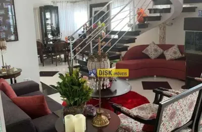Sobrado com 5 dormitórios à venda por r$ 6.700.000,00 - parque terra nova ii - são bernardo do campo/sp