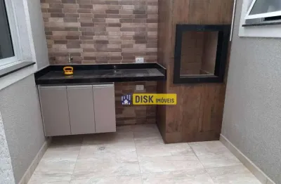 Apartamento com 2 dormitórios à venda, 60 m² por r$ 424.000,00 - vila scarpelli - santo andré/sp