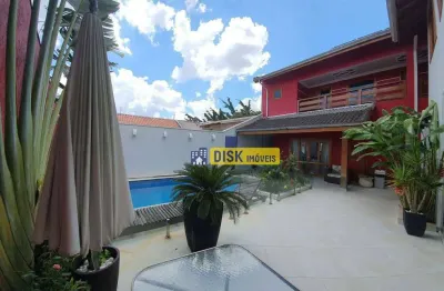 Sobrado com 4 dormitórios à venda, 399 m² por r$ 2.300.000,00 - independência - são bernardo do campo/sp