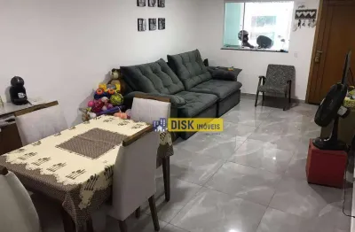 Sobrado com 3 dormitórios à venda, 124 m² por r$ 780.000,00 - vila floresta - santo andré/sp