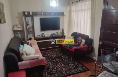 Sobrado com 2 dormitórios à venda, 98 m² por r$ 550.000,00 - conjunto habitacional franchini - são bernardo do campo/sp