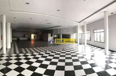 Salão para alugar, 600 m² por r$ 7.600,00/mês - rudge ramos - são bernardo do campo/sp