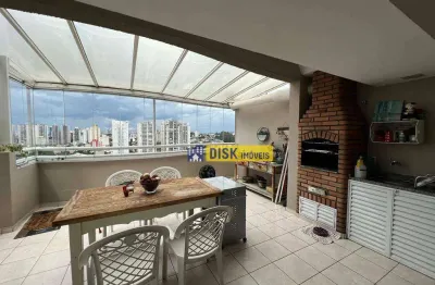 Cobertura com 3 dormitórios à venda, 167 m² por r$ 1.100.000,00 - jardim nova petrópolis - são bernardo do campo/sp