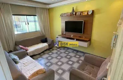 Sobrado com 3 dormitórios à venda, 148 m² por r$ 750.000,00 - vila jerusalém - são bernardo do campo/sp