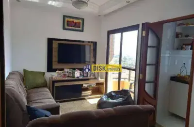 Apartamento à venda, 83 m² por r$ 585.000,00 - vila scarpelli - santo andré/sp