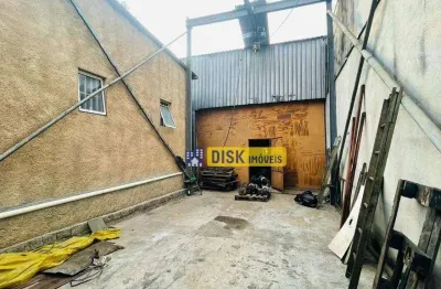Galpão para alugar, 330 m² por r$ 9.490,00/mês - demarchi - são bernardo do campo/sp