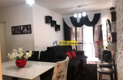 Apartamento com 3 dormitórios à venda, 75 m² por r$ 415.000 - vila floresta - santo andré/sp