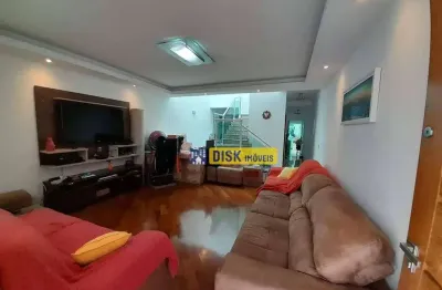 Sobrado com 3 dormitórios à venda, 162 m² por r$ 800.000,00 - vila floresta - santo andré/sp