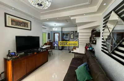 Sobrado à venda, 180 m² por r$ 805.000,00 - jardim maria cecília - são bernardo do campo/sp
