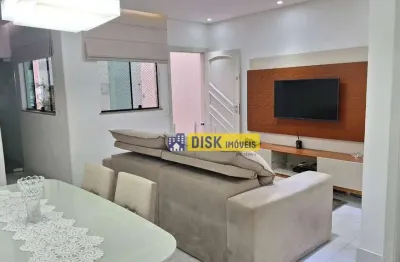 Sobrado com 3 dormitórios à venda, 200 m² - taboão - são bernardo do campo/sp