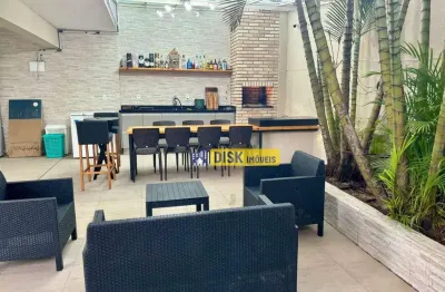 Sobrado com 4 dormitórios à venda, 180 m² por r$ 950.000,00 - vila floresta - santo andré/sp