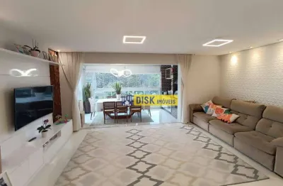 Apartamento com 3 dormitórios à venda, 133 m² por r$ 1.300.000,00 - vila dayse - são bernardo do campo/sp