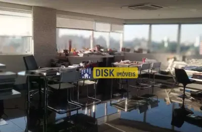 Sala para alugar, 90 m² por r$ 7.400,07/mês - santa terezinha - são bernardo do campo/sp