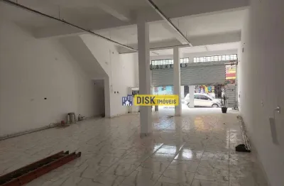 Salão para alugar, 276 m² por r$ 11.345,00/mês - parque das nações - santo andré/sp