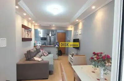 Apartamento com 2 dormitórios à venda, 48 m² por r$ 350.000 - santa maria - santo andré/sp