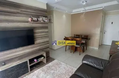 Apartamento com 2 dormitórios à venda, 53 m² por r$ 366.000,00 - conjunto residencial pombeva - são bernardo do campo/sp