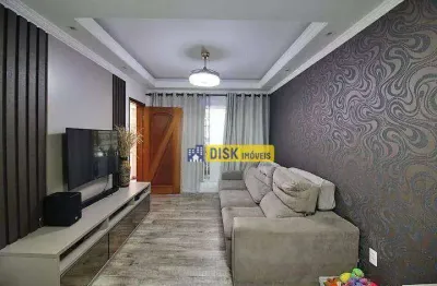 Sobrado com 3 dormitórios à venda, 126 m² por r$ 670.000 - nova petrópolis - são bernardo do campo/sp