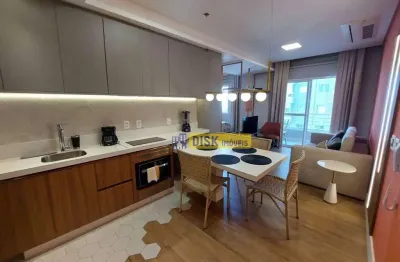 Apartamento com 1 dormitório à venda, 51 m² por r$ 590.000,00 - jardim três marias - são bernardo do campo/sp