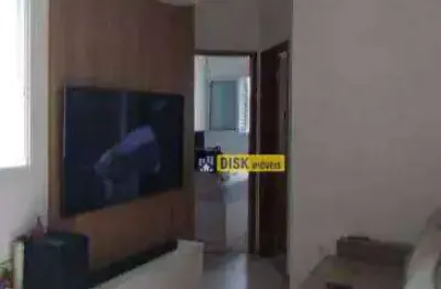 Cobertura com 2 dormitórios à venda, 80 m² por r$ 480.000 - vila scarpelli - santo andré/sp