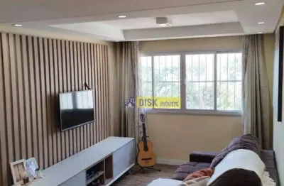 Apartamento com 3 dormitórios planejados à venda, 80 m² - parque terra nova - são bernardo do campo