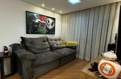 Apartamento com 3 dormitórios, suíte e varanda gourmet – 84 m² – vila dayse – são bernardo do campo