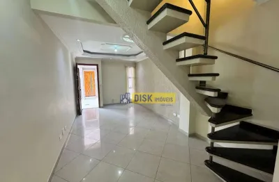 Sobrado com 2 dormitórios à venda, 80 m² por r$ 405.000,00 - nova petrópolis - são bernardo do campo/sp