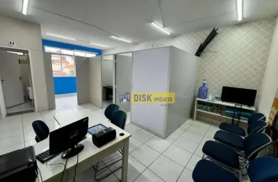 Sala comercial com divisórias – 20 m² – bairro demarchi, são bernardo do campo