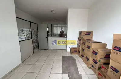 Sala comercial com divisórias – 20 m² – bairro demarchi, são bernardo do campo