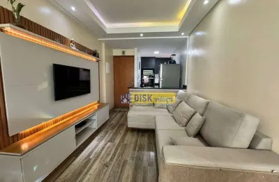 Apartamento 2 dormitótios (1 suíte) com varanda gourmet – 74 m² – vila gonçalves, são bernardo do campo
