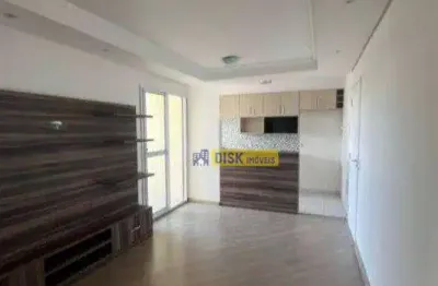 Apartamento mobiliado com 2 dormitórios e lazer completo para alugar – planalto, são bernardo do campo